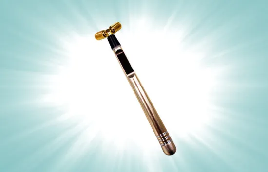 Home Use Galvanic Facial Beauty Equipment Skin Care Kit 24k Gold Facial Cleanser Massager Bar