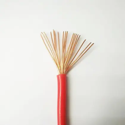Flexible copper wires flame-retardent pvc insulated Electric cable wire