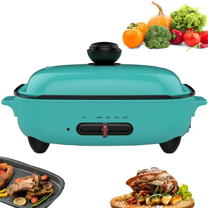 OEM Morphy Richards Electric Grill - 4L Pot, Non-Stick Coating for Family Barbecue
