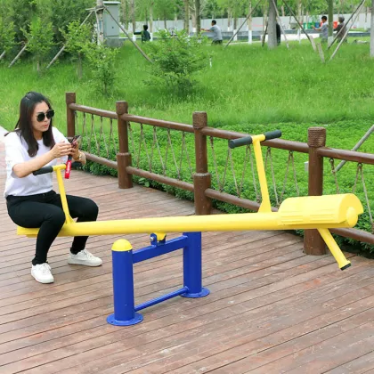 Commercial Gym Outdoor Fitness Play Equipment - Seesaw Amusement