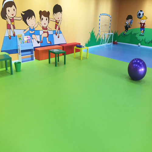 Lantai PVC Taman Bermain Anak Dalam Ruangan