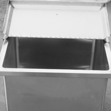 Ruitai Commercial Stainless Steel Flour Cart - ขนาดที่ปรับแต่งได้สำหรับขาย