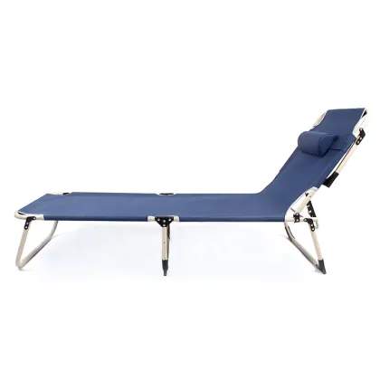 Portable Camping Reclining Lounger Beach Bed