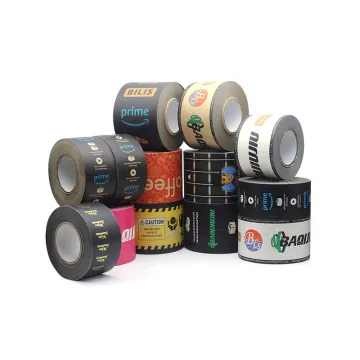 Custom Black Kraft Paper Tape Rolls