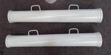Concrete pump twin wall cone pipe