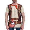 Men's Cowboy T-Shirts Western Party Costume