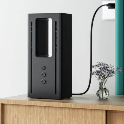 Bladeless Heater Fan: Desktop Electric Room Air Conditioning Fan