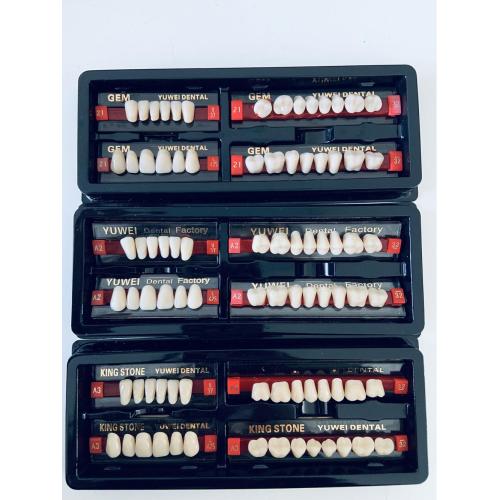 Synthetic Resin Teeth Dental Acrylic Teeth Synthetic Artificial Resin Teeth Supplier