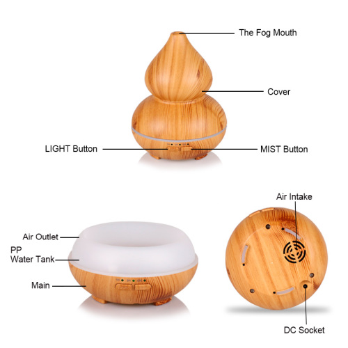 Ultrasonic Aroma Air Humidifier Essential Oil Diffuser