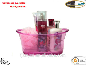 Plastic mini bathtub as gift - BC-0004(Red Storage Box For Bath Products)