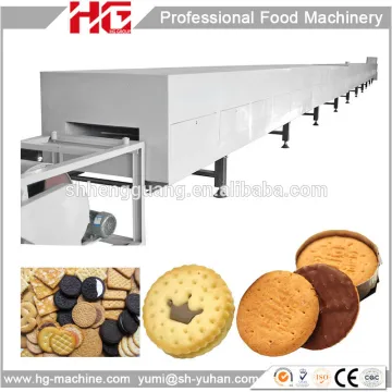 Complete set high efficient sandwich biscuit making machine