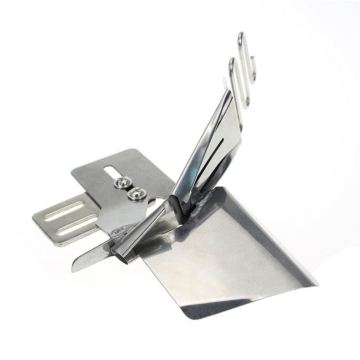 Accesorio de aglutinante de ángulo doble de doble pliegue de cuatro veces: tubo de borde de ángulo derecho y sesgo de unión de accesorios de la máquina de coser de unión