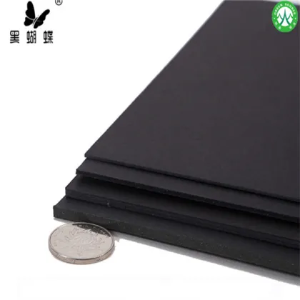 A4 professional black color paper/ color black paper board /red color cardboard paper
