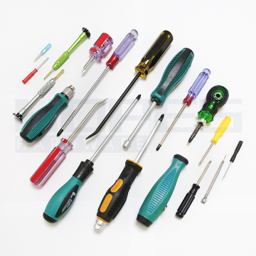 Custom Insulated Precision Screwdriver Set: Phillips, Slotted, Torx, Hex, and Extra Long