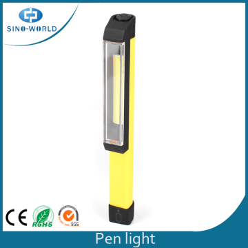 3W COB LED Battery Powered Pen Flashlight