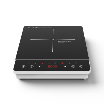 Modern 2000W Induction Soup Cooker: Ceramic Glass & Infrared Spare Parts
