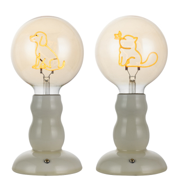Cat Diary Desk Lamp Gold
