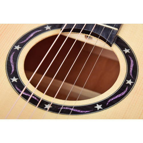 Acoustic Guitar Handmade solid top acoustic electric guitar Factory