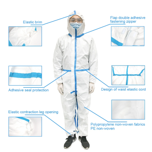 Disposable Non-Woven Impervious Isolation Gown