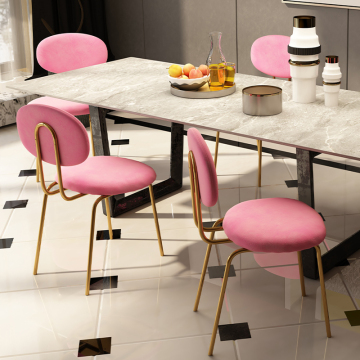 2023 Custom Modern Commercial Furniture: Hotel Lounge καρέκλα και τραπέζι με ανοξείδωτο χάλυβα