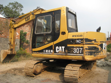 caterpillar used excavator 307b--0086-13564850705