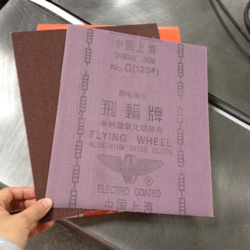 Red Color Aluminum Oxide Abrasive Cloth Sheets Factory