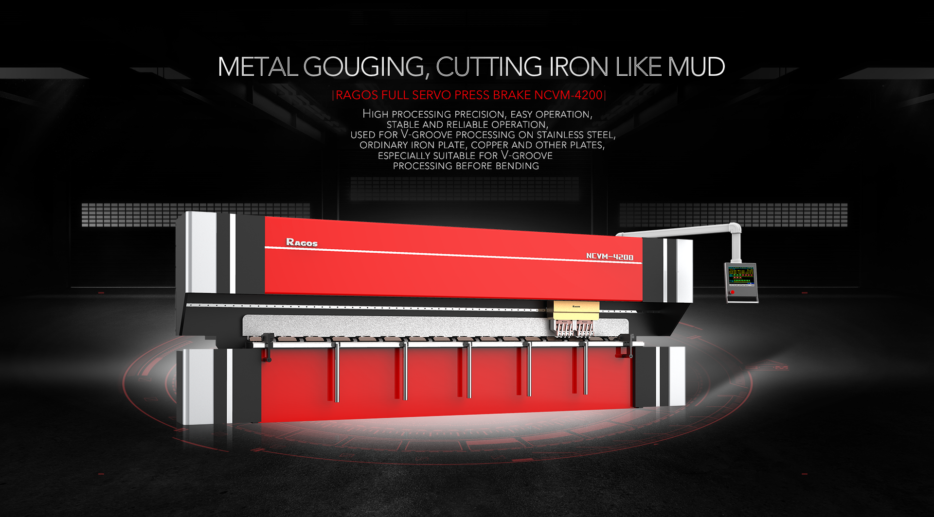 Ncvm 4200qd 01 RAGOSsheet metal roll forming machines sheet metal machinery