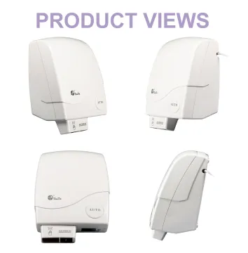 Wall-mounted thermostatic hair dryer