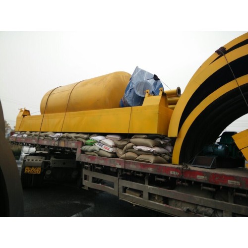 environmental waste tyre pyrolysis to fuel oil machines