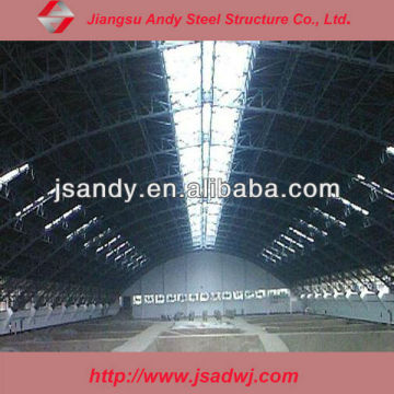 Movable steel structure roof