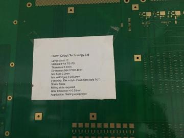 12 layer 5.0mm   PCB