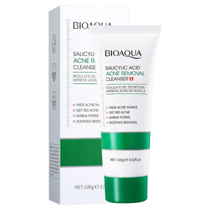 Salicylic Acid Face Cleanser for Acne Removal and Balanced Skincare