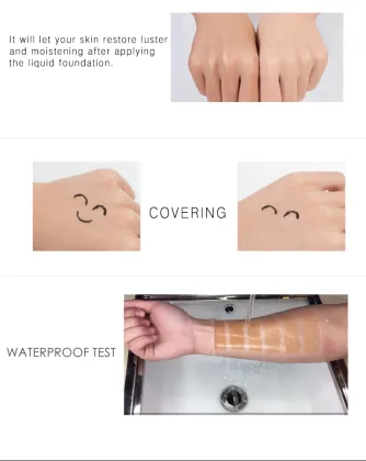 Beauty Cosmetics Organic High Quality Face Makeup Man Cosmetics Foundation press powder matte private label