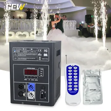GEVV 600W DMX Wireless Fountain Sparkler for Wedding Stage