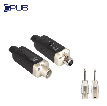 GPUB SM01 UHF Wireless Microphone System for Acoustic Guitar