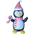 Pingouin gonflable de vacances pour les décorations de Noël