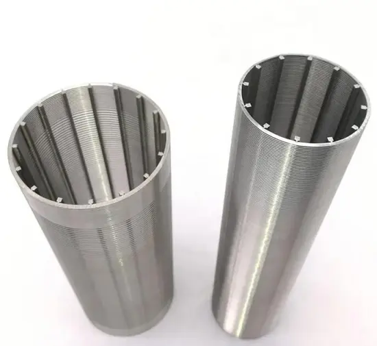 Stainless steel Wedge Wire Rotary Screen