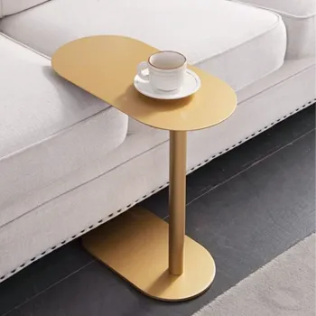 Factory Direct Modern Gold Side Tables: Brass, Chrome, Brushed Finishes - Ideal for Living Room and Home Coffee Tables