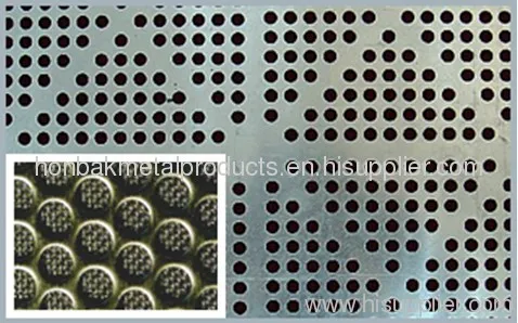 Perforated 316 Stainless Steel Sheet 