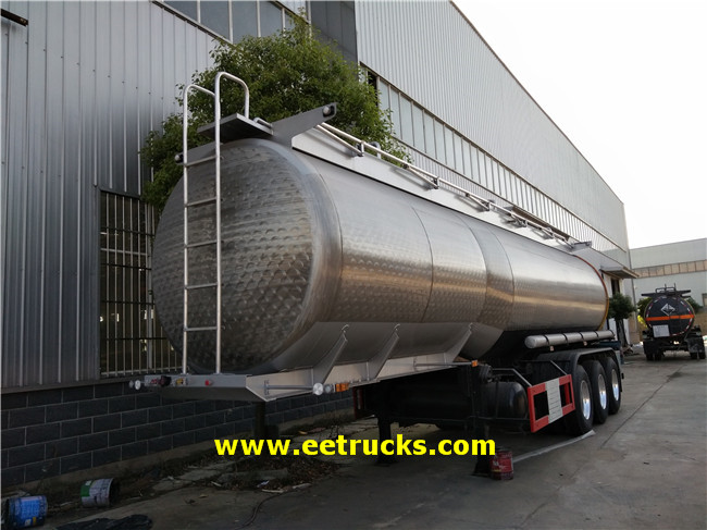 34000 Litres Hydrogen Peroxide Tank Trailers