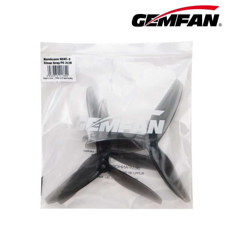 6045-3 Clear Gray package