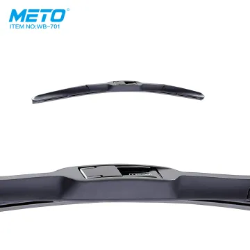 WB-701 Front Windshield Natural Rubber Soft Wiper Blade - 17 Inches