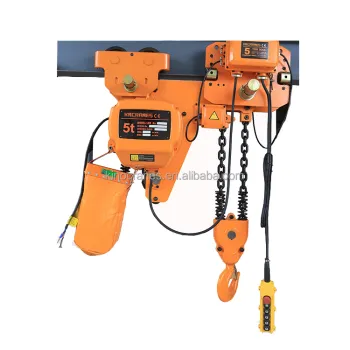 Customized Hook Type Electric Chain Hoist Trolley 1-5 Ton
