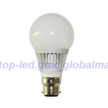 UL listed Ra80 4000K Dimmable 6W  B22 E27 LED bulb