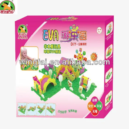 Amusement Park EVA building Block