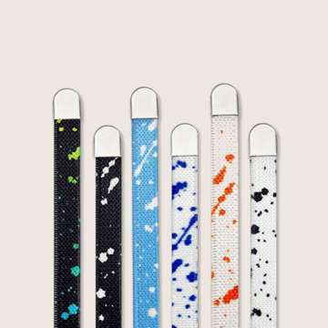 Rainbow Elastic Laces for AF1 Shoes - No-Tie Shoelaces for Kids and Adults