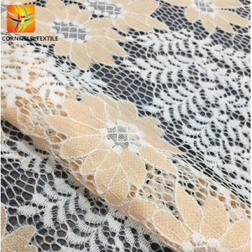 Wholesale comfortable printed lace textile fabric