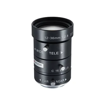 HIKROBOT MVL-MV1236M-MP 12-36mm F2.8 2/3\" 1MP C-mount Industrial Zoom Lens for Machine Vision: High-Quality Imaging Solution