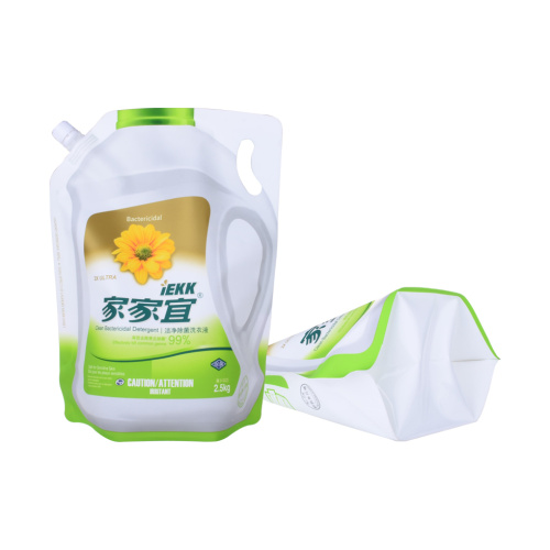 biogradable plastic spout pouch for water packaging