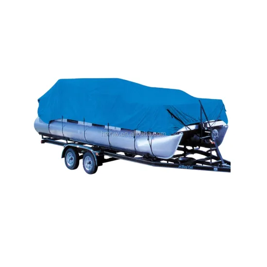 Heavy Duty Waterproof and Sunproof 600D Oxford Cloth Boat Cover with PU Coating